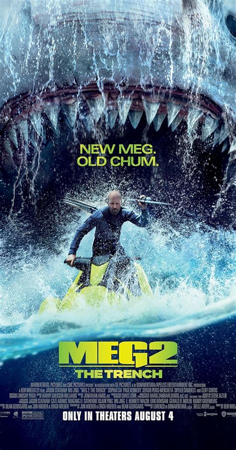 Release date 4 August. . Meg 2 the trench showtimes near regal columbiana grande